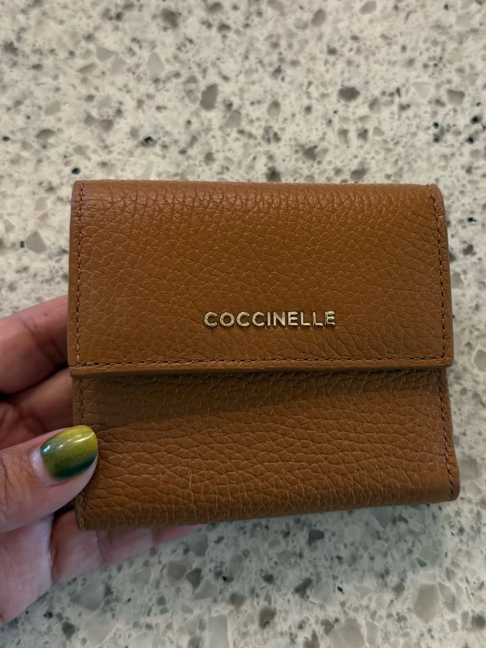 Coccinelle Italian Leather Card & Compact Wallet